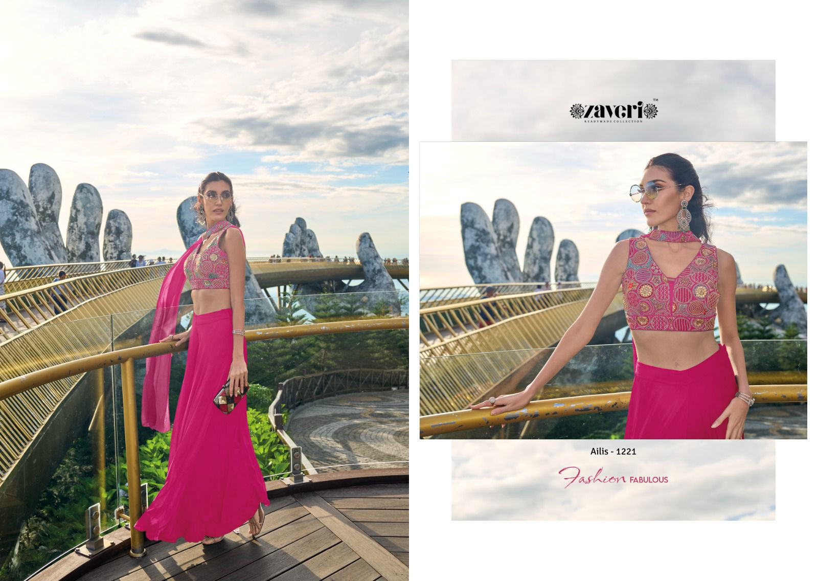 Ailis By Zaveri Western Party Wear Lehenga Choli