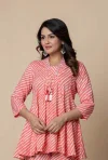 Naisha K 115 Cotton Lehariya Printed Co Ord Sets Suppliers In India