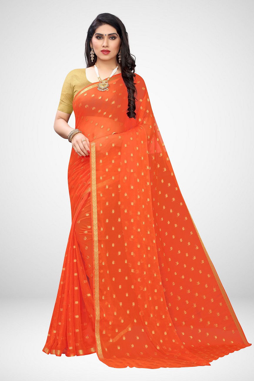 Nazmin Designer Printed Casual and Regular Wear Chiffon Sarees Collection