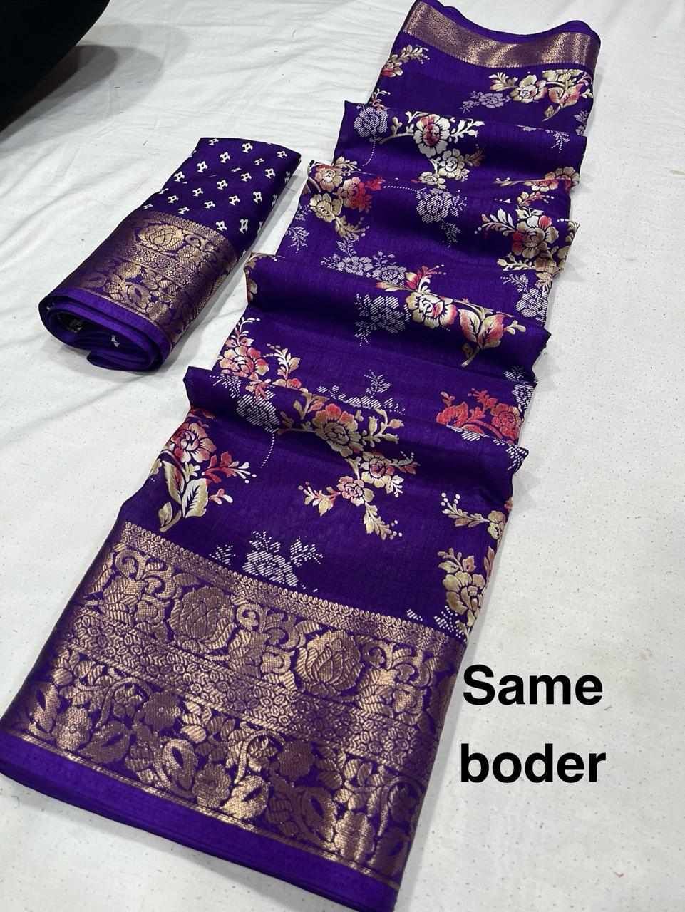 Wow Designer Super Soft Dola Silk Non Catalog Designer Saree Orders In India
