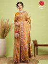 Ganga 26 By Apple Silk Blend Digital Printed Wholesale Fancy Saree Suppliers In India
