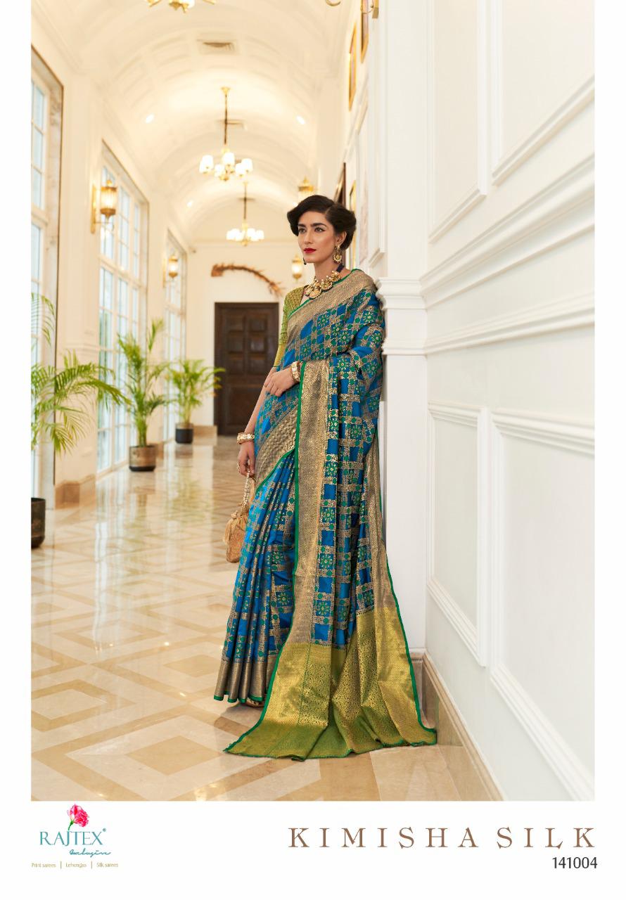 Rajtex Kimisha New Rich Look Designer Wedding Wear Part Wear Saree Collection 