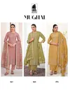 Mughal By Sahiba Organza Wholesale Dress Material Suppliers In Mumbai
