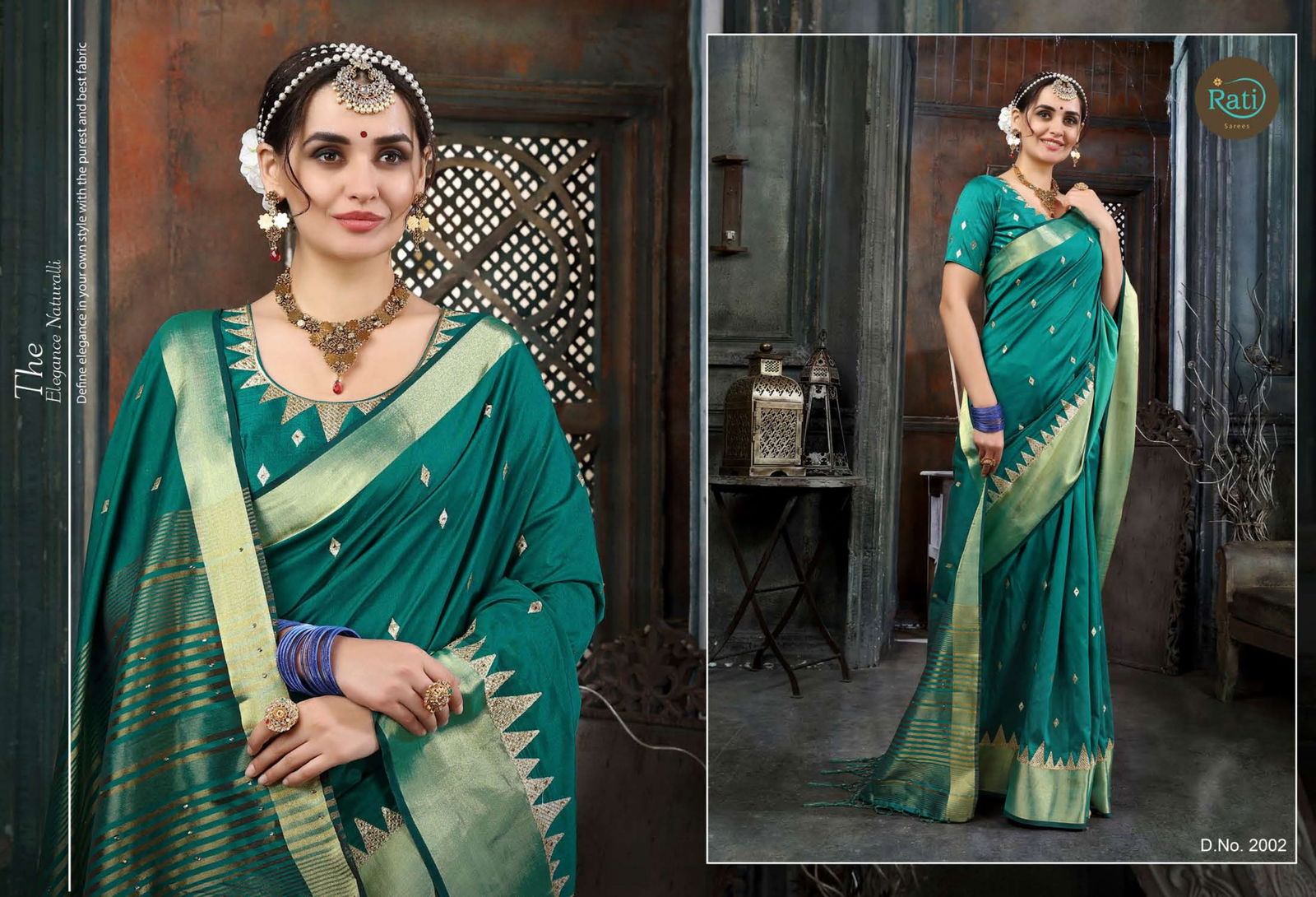 Rati Shloka Latest Designer Party Wear Festive Wear Linen Silk Saree Collection 