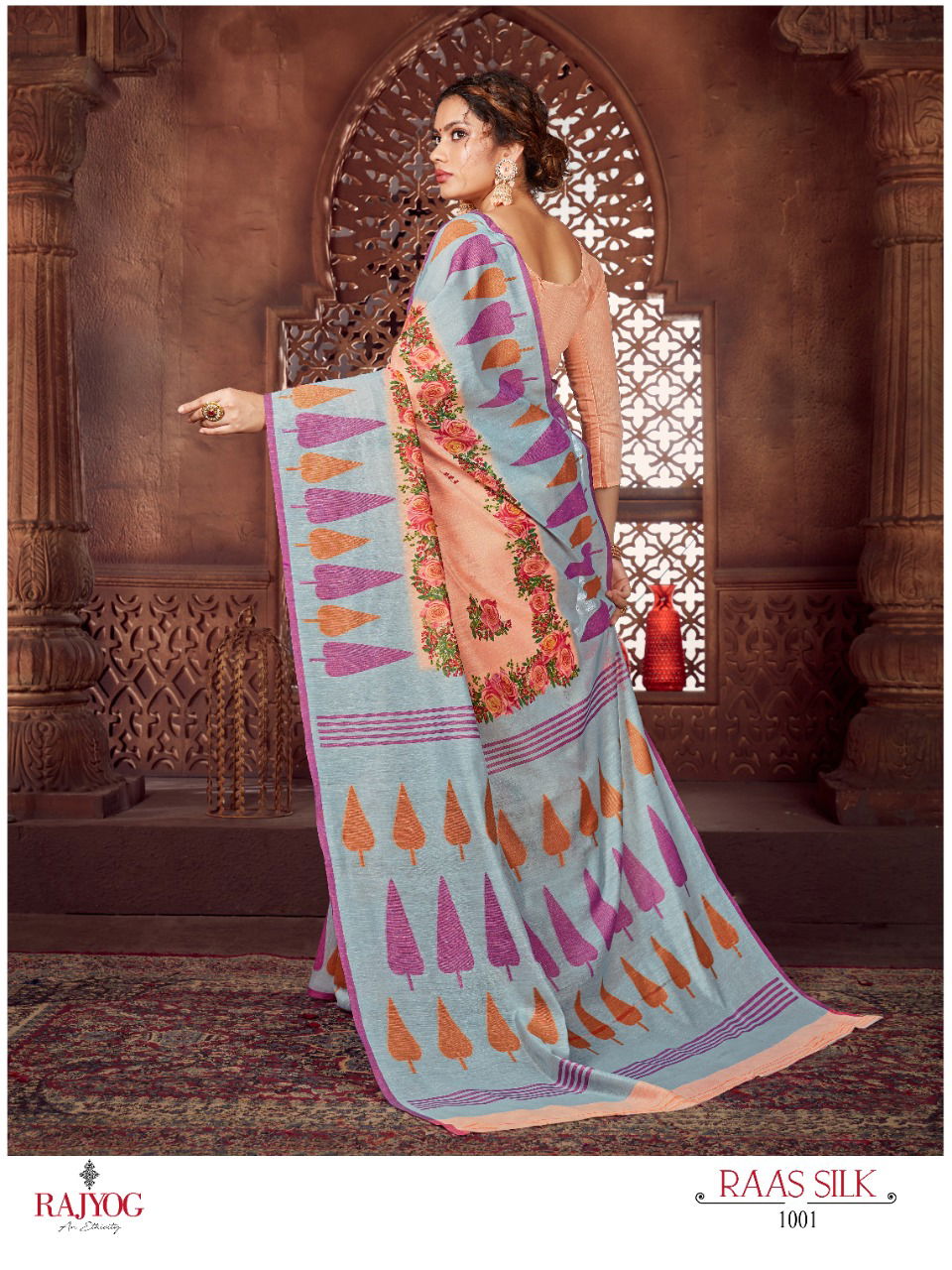 Rajyog Raas Silk Latest Traditional Festive Wear Designer Soft Cotton Saree Collection 