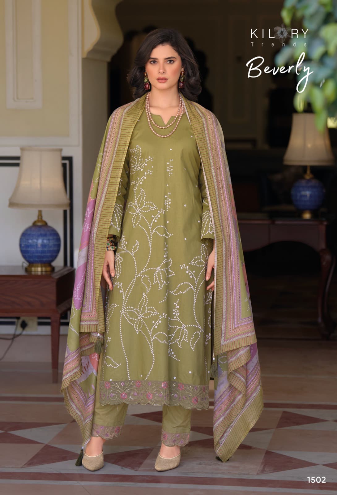Beverly By Kilory Pure Cotton Printed Salwar Kameez Exporters In India