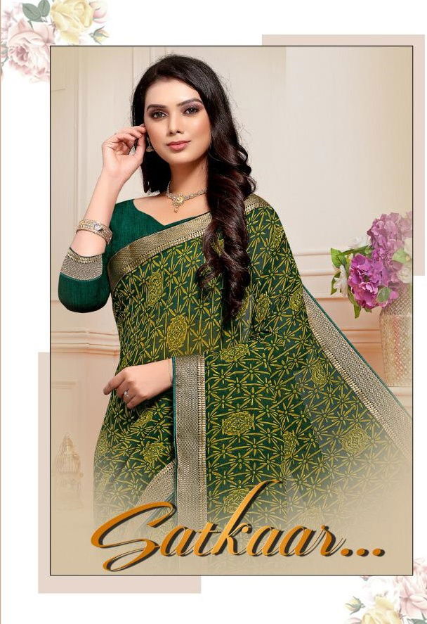 Mintorsi Designer Bridal Georgette with Banarsi lace and blouse with Manipuri silk Sarees Collection