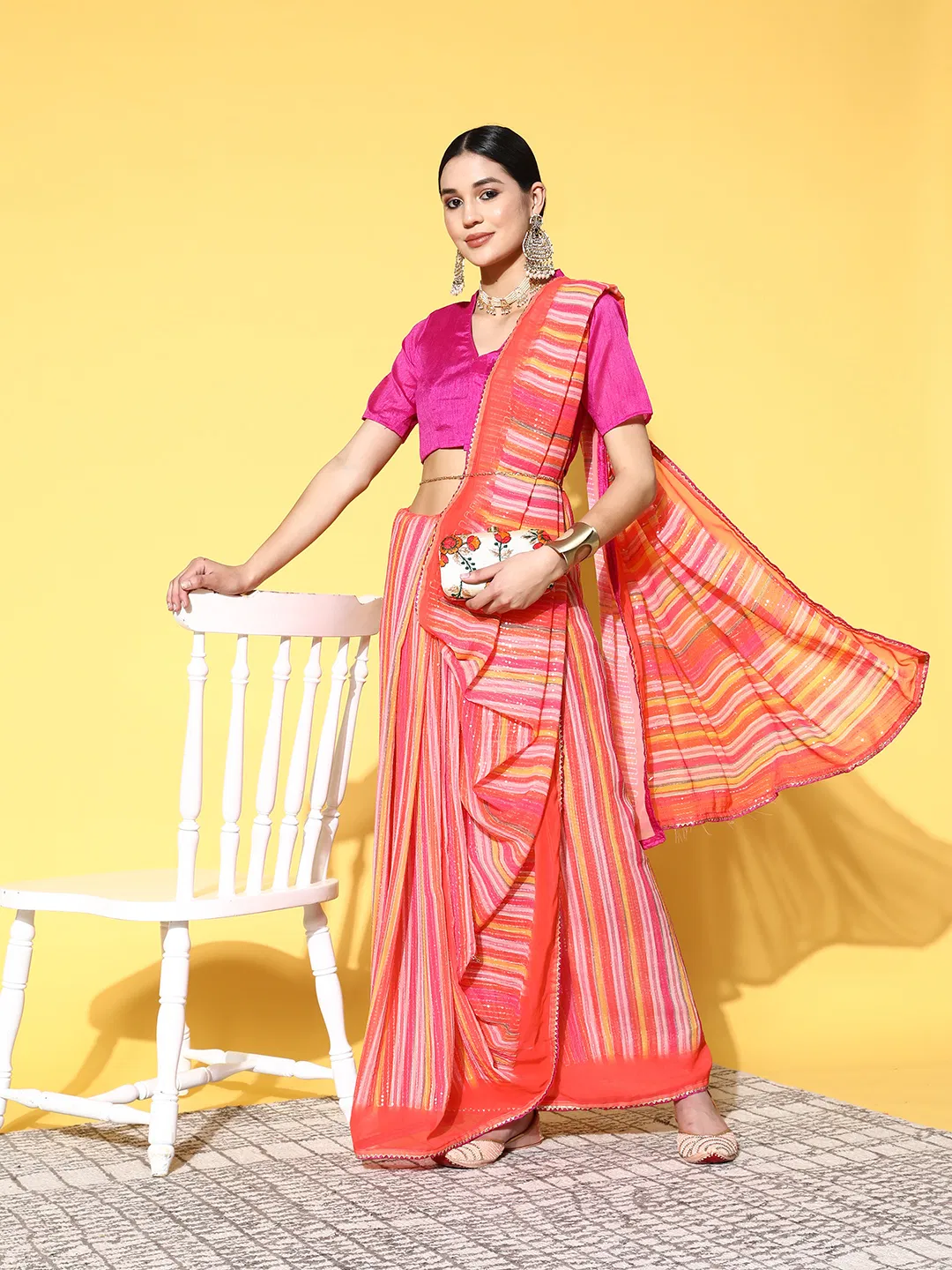 kalishtha OP 119 To 147 Georgette Wholesale Saree Suppliers In Mumbai