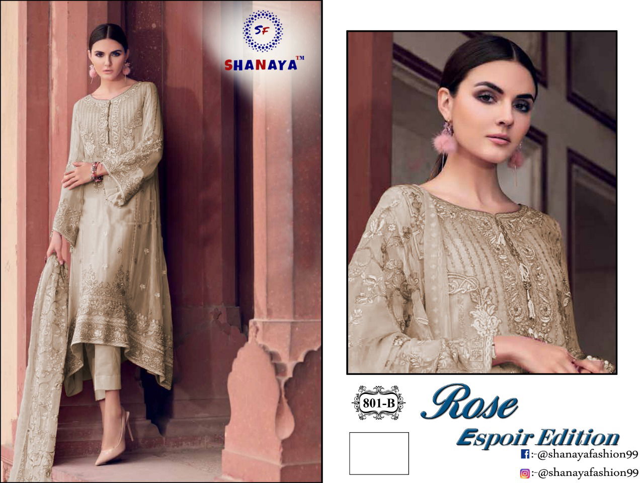 Shanaya Rose Espoir Edition Latest Designer Festive Wear Salwar Suit Collection 