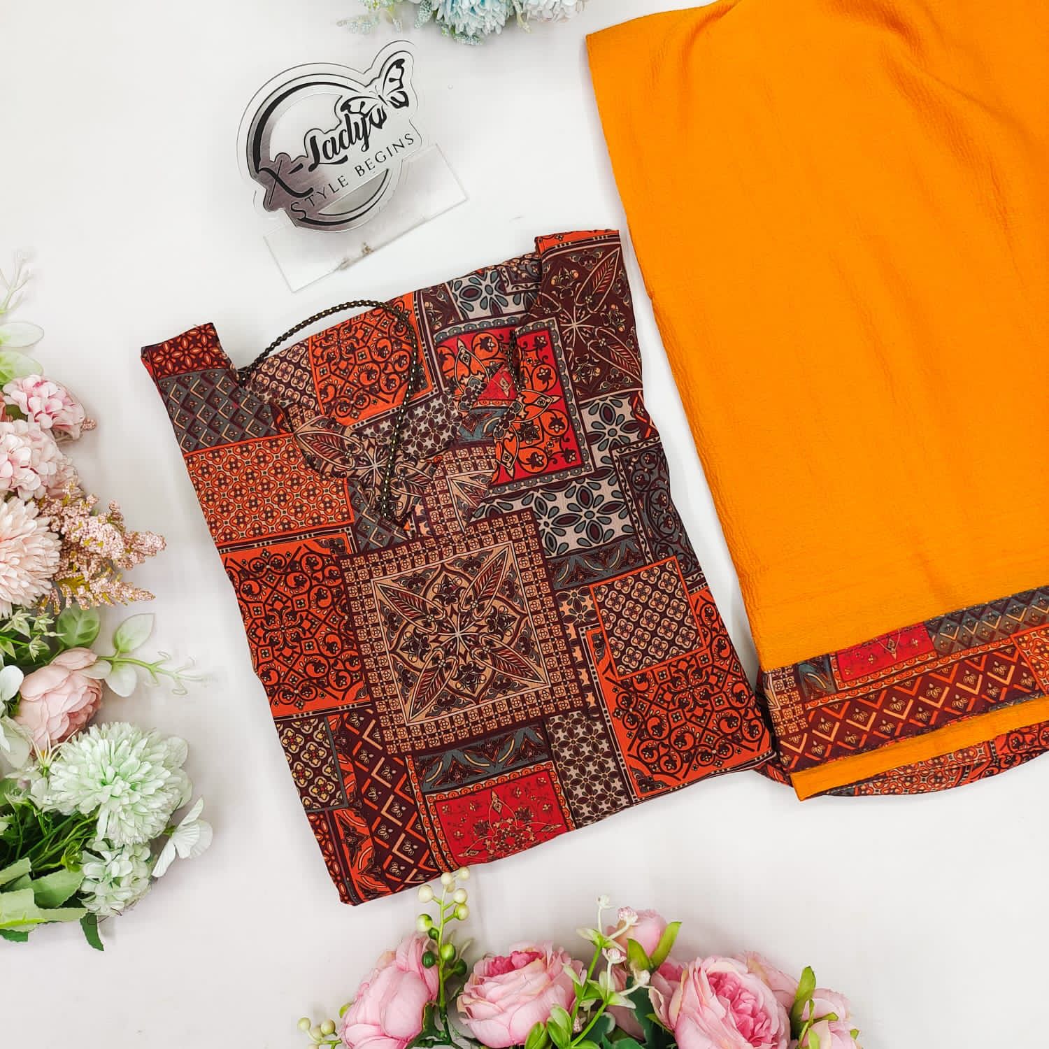 Maxy Printed Designer Gown With Dupatta Catalog