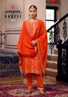 Rohini By Rangoon Jacquard Surat Kurti With Bottom Dupatta Wholesale Market