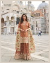 Taj By Sayuri Simar Silk Jacquard Readymade Suits Wholesale Market In Surat
