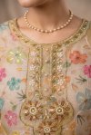 Akiraa By Aurraa Organza Hand Work Designer Salwar Kameez