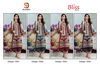 Bliss Vol 3 By Sharaddha 3001 To 3004 Cotton Pakistani Suits Wholesalers In Delhi
