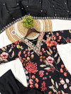 KF 4055 Kalaai Russian Silk Embroidery Kurti With Bottom Dupatta Orders In India