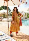 Outlook By AF Viscose Blended  Kurti With Bottom Dupatta Wholesale Market In Surat