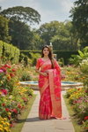 Vt 6075 T Soft Banarasi Silk Zari Worked Beautiful Saree Online Wholesale