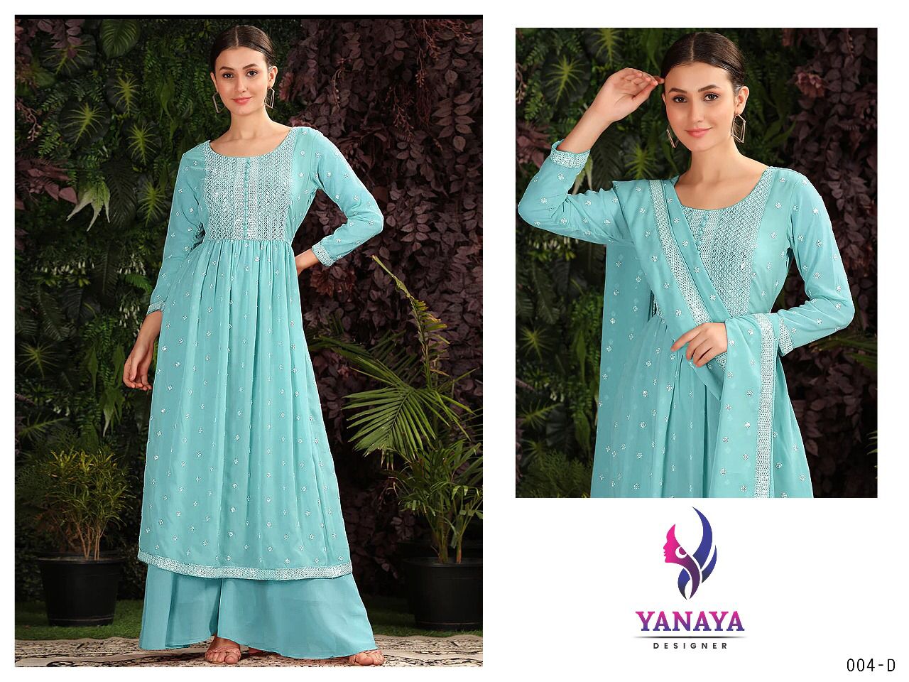 YD 004 By We Sharara Readymade Suits Catalog