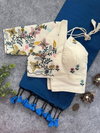 Sccf Ready I Khadi Cotton Embroidered Beautiful Saree Wholesale Clothing Suppliers In India