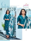 Sanjana By Aanchi Rangila Silk Kurti With Bottom Dupatta Exporters In India

