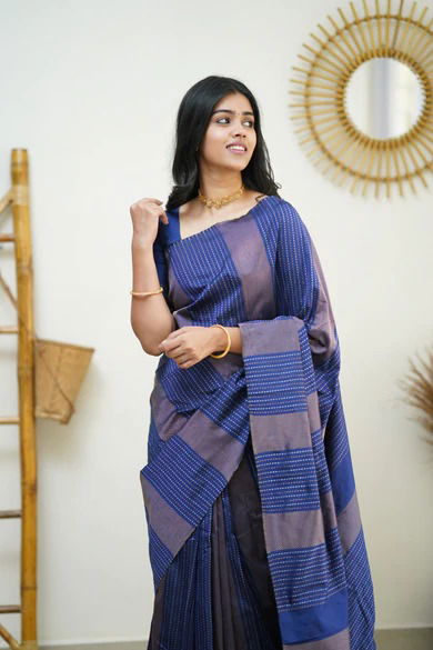 Mf 1410 Soft Lichi Silk Designer Sarees Catalog