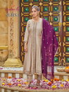 Zubina By Aanchi Vichitra Silk Kurti With Bottom Dupatta Suppliers In India

