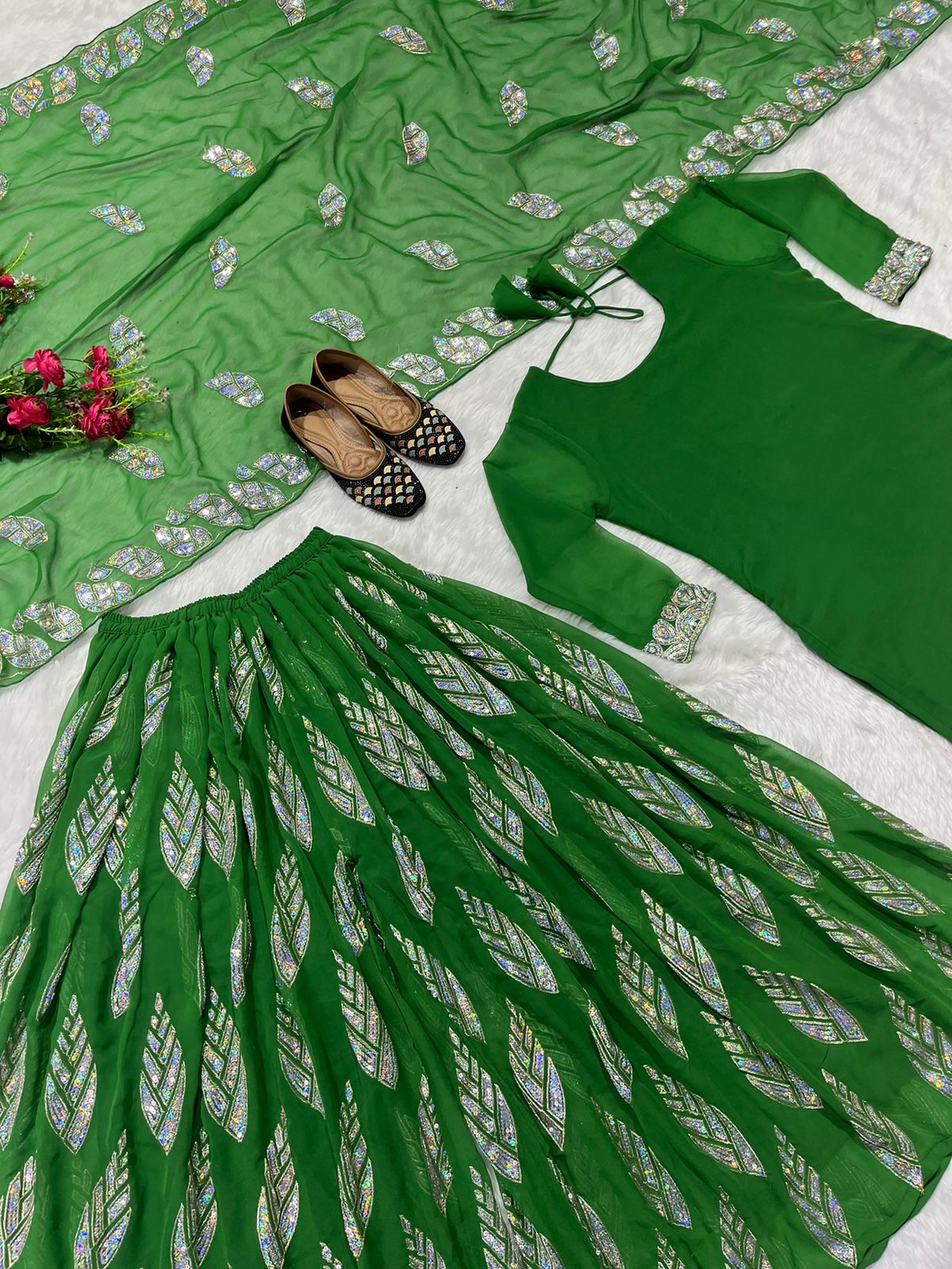 Code 339 Faux Georgette Wholesale Sharara Suit Suppliers in Mumbai