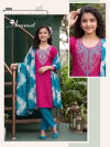 Amanat D No 1001 To 08 Berlin Plain Embroidery Kids Girls Kurti Set