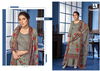 Alok Sanoor Pure Zam Digital Style Print with Fancy Embroidery and Swarovski Diamond Work Designer Dress Material Collection