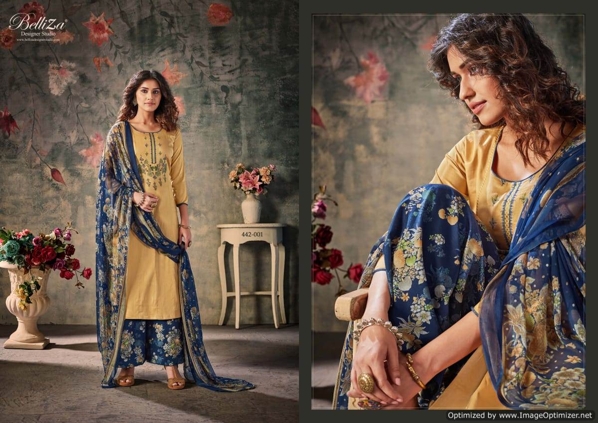 Belliza Nazar E Patiala 4 Latest Designer Pure Jam Cotton With Kashmiri Embroidery Work Nazneen Dupatta 
