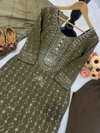 Krishi Heavy Foux Goargate Wholesalers Readymade Suits In Delhi