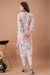 Fr Lace Border 1 Cotton Printed Office Wear Kurti Wholesale Shop In Surat
