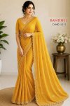 Bandhej Vol 1 By Sw Georgette Bandhani Printed Designer Saree