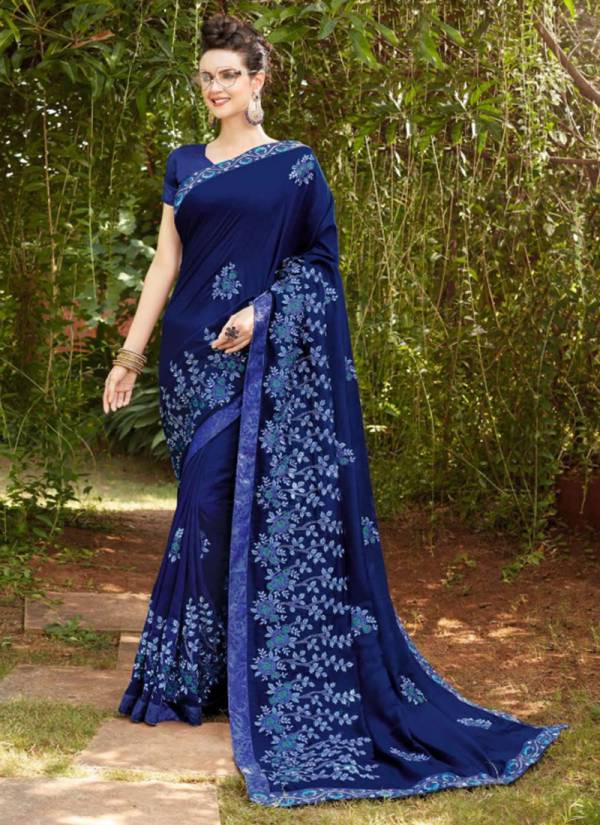 Kalista Fashion Passion Fancy Exclusive Designer Stunning Look Party Wear Heavy Embroidery Work Fancy Sarees Collection