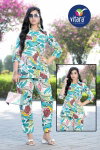 Ronak By Vitara Poly Rayon Casual Wear Printed Co Ord Set Wholesale Shop In Surat