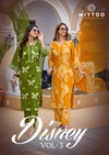 Disney Vol 3 By Mittoo Rayon Printed Kurti With Bottom Dupatta Exporters In India