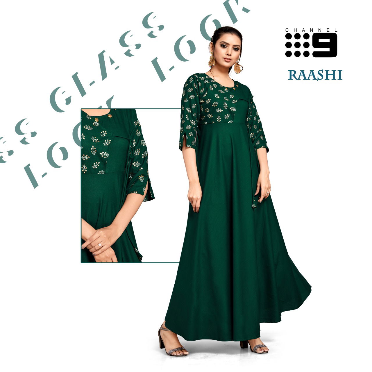 C9 Raashi Party Wear Printed Designer Kurtis Collection 