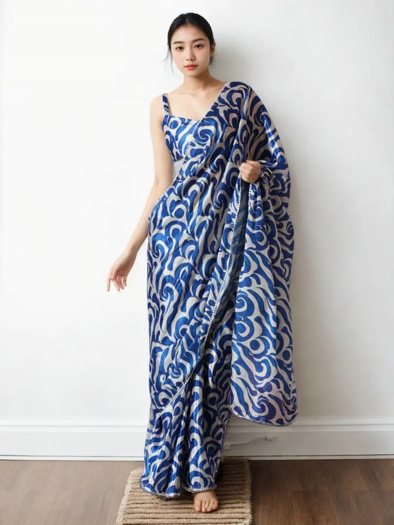 Jf 2420 To 26 Party Wear Stylish Chinon Saree Wholesale Clothing Suppliers In India