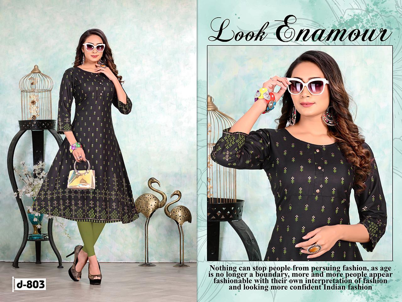 TRENDY Eclairs vol 2 Latest Fancy Designer Heavy Casual Wear Rayon Printed Stylish Kurti Collection