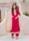 Plus Cocktail By Aanchi Vichitra Silk Kurti With Bottom Dupatta Exporters In India