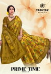 Prime Time Vol 20 By Deeptex Heavy Cotton Printed Saree Wholesale Price In Surat
