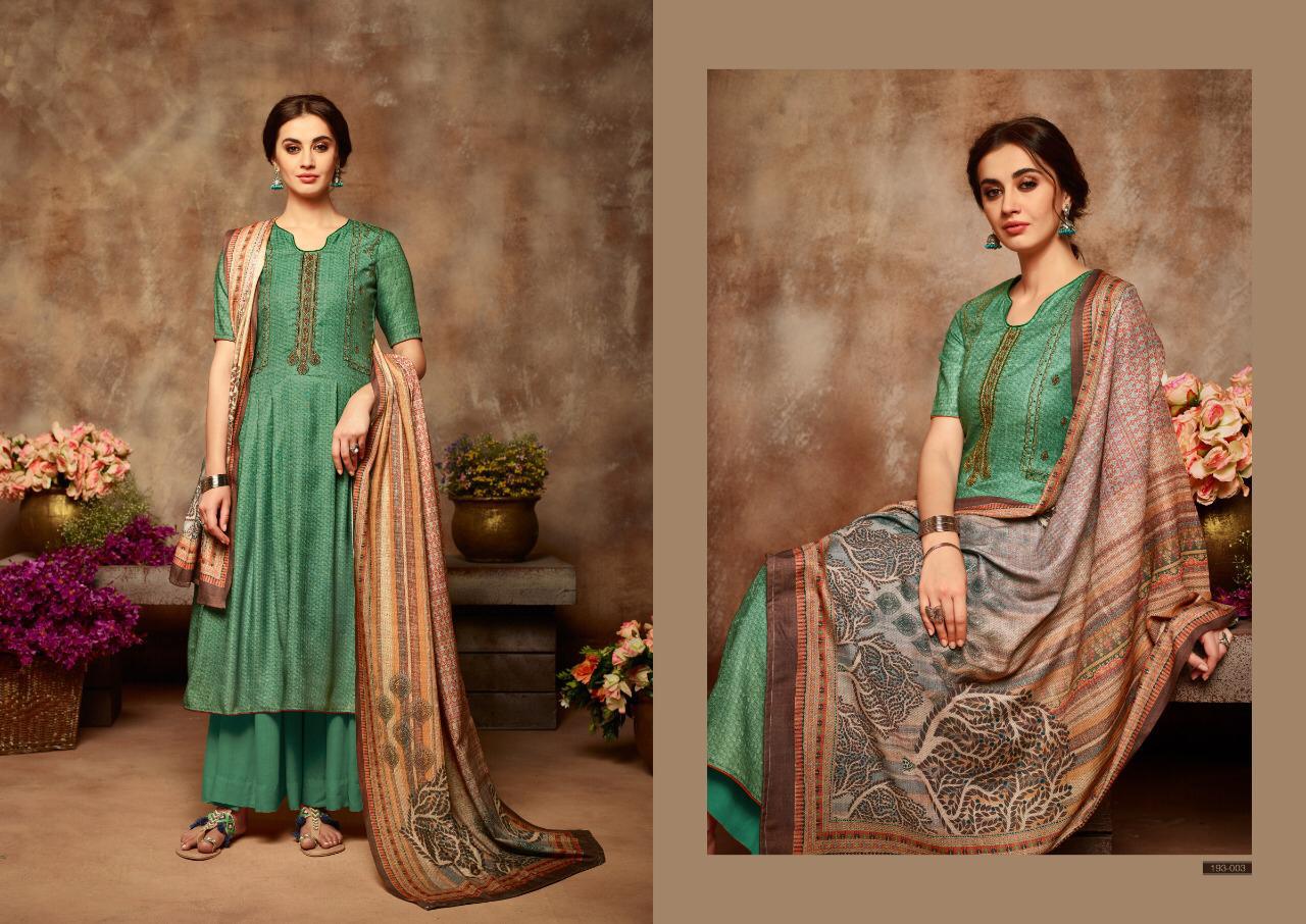 Yasmin Latest Designer Party Wear Pure Pashmina Work With Pure Kashmiri Wool Digital Printed Dupatta 