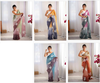 Kc 870 Crunchy Crush Padding Emboidery Worked Beautiful Saree Suppliers In India