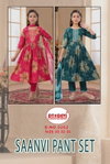 Saanvi Pant Set 9262 Rayon Printed Wholesale Kids Girls Wear Kurti Set In India