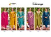 At Satranga Gadhwal Embroidery Kurti With Bottom Dupatta Online Wholesale