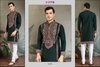 The Fusion Fits 1 by Shubhvastra Viscose Silk Mens Kurta Wholesale Price In Surat