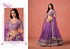 Purple Colour Elegance By Zeel Georgette Designer Lehenga Choli Suppliers In India