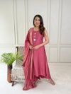Naisha K 260 Vertican Mirror Worked Kurti With Bottom Dupatta Wholesalers In Delhi