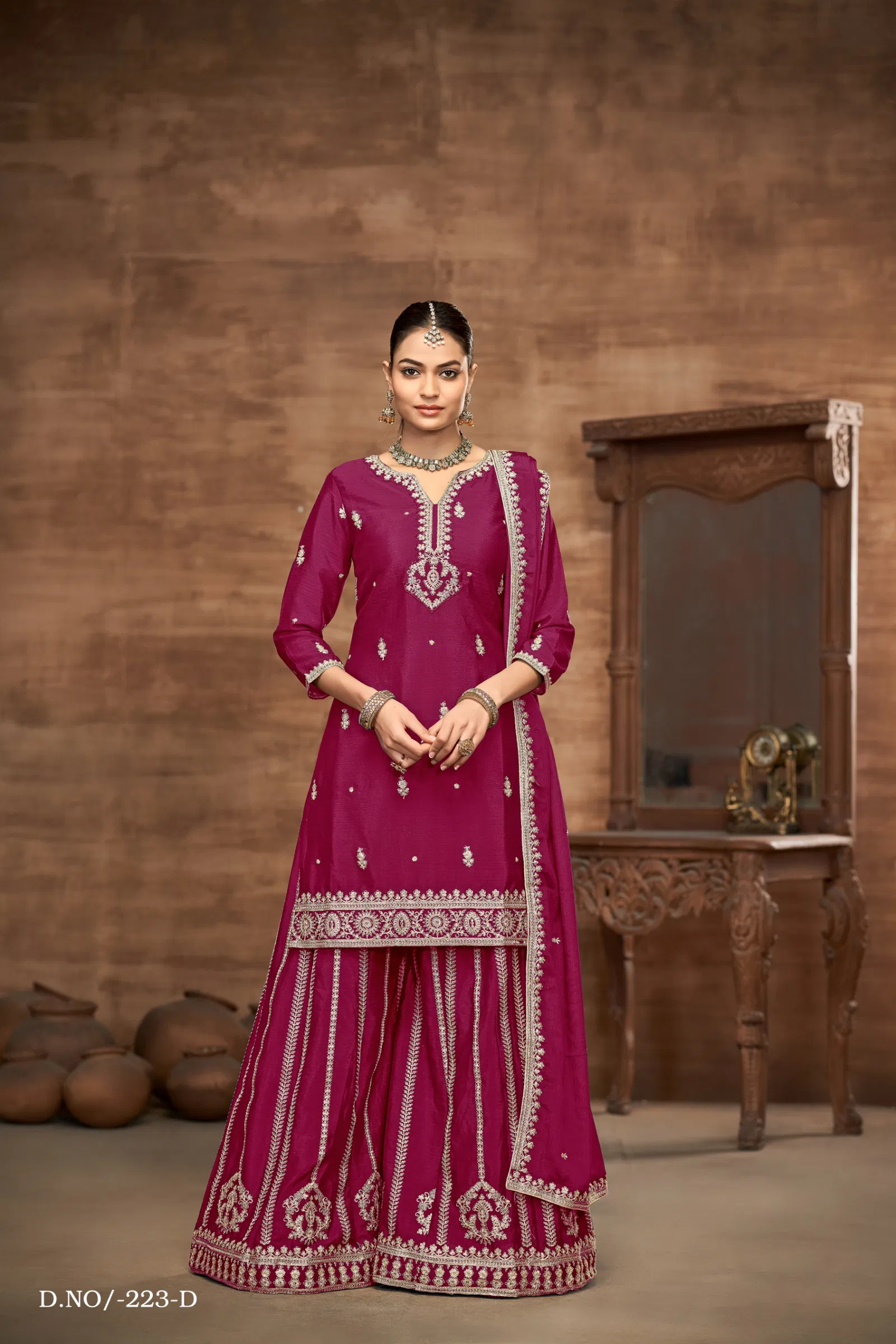 Aanaya Vol 223 By Dani Chinon Silk Designer Salwar Kameez Wholesale Online