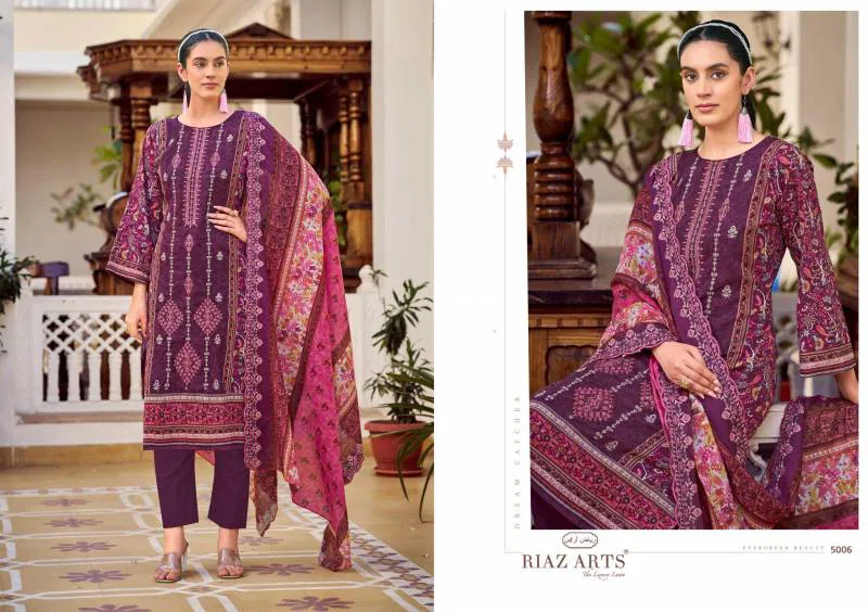 Chevron By Riaz Arts Cotton Lawn Digital Printed Dress Material Suppliers In India